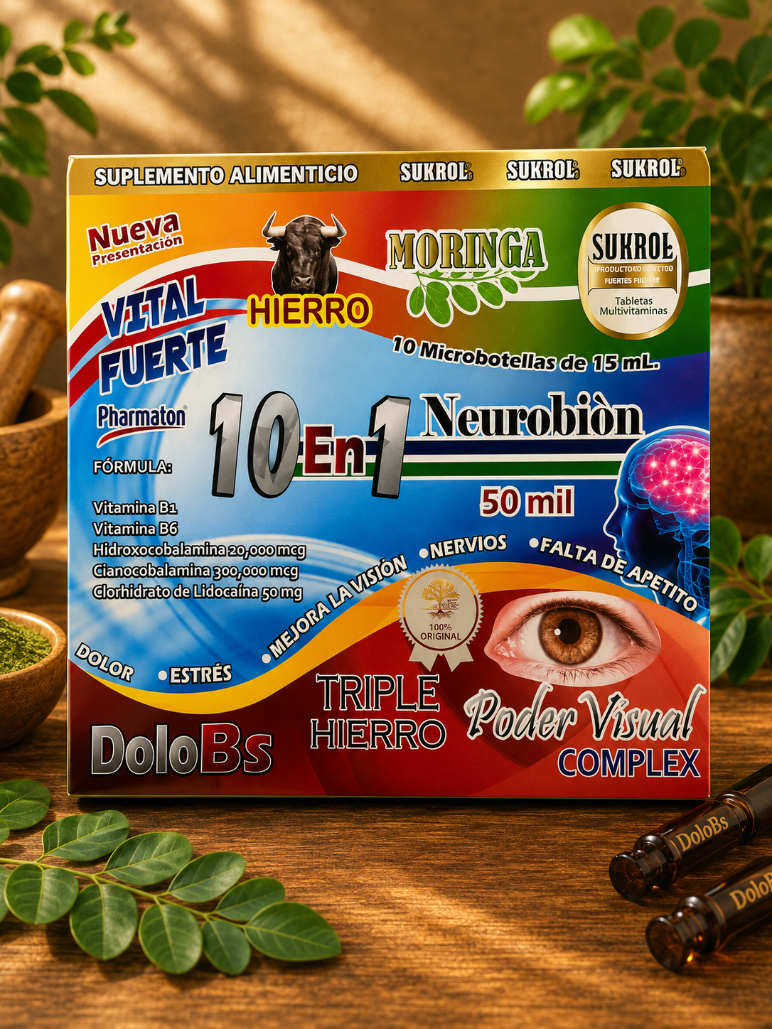 Ampoyeta 10-1 con Moringa