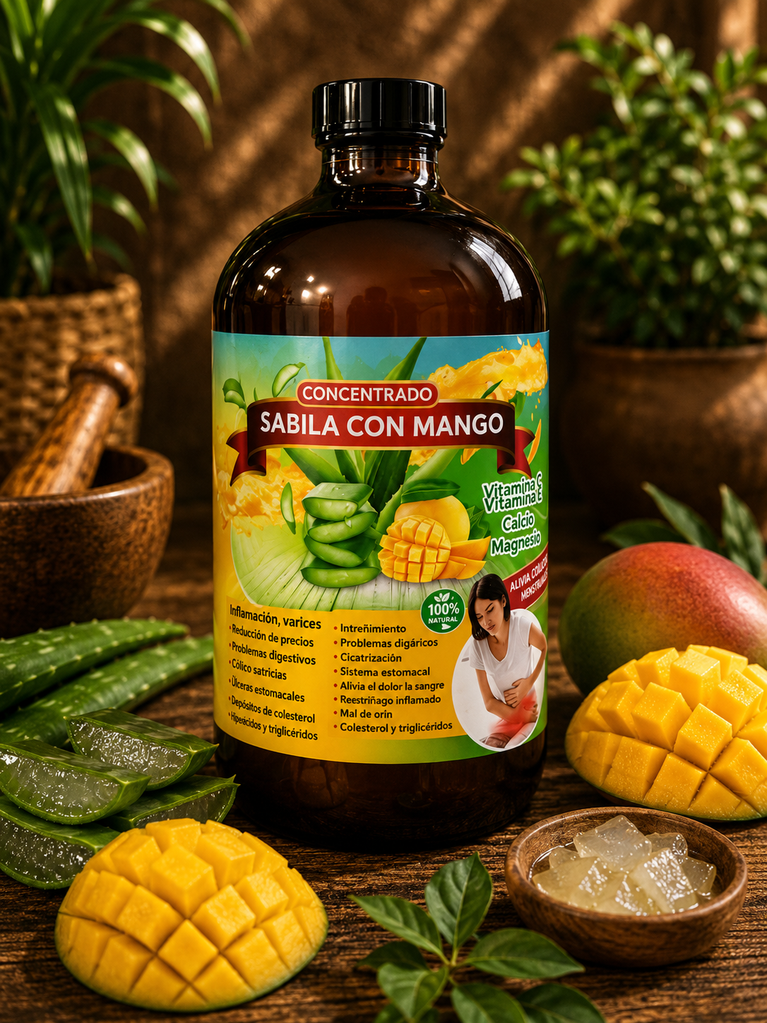 Tónico de Savila de Mango