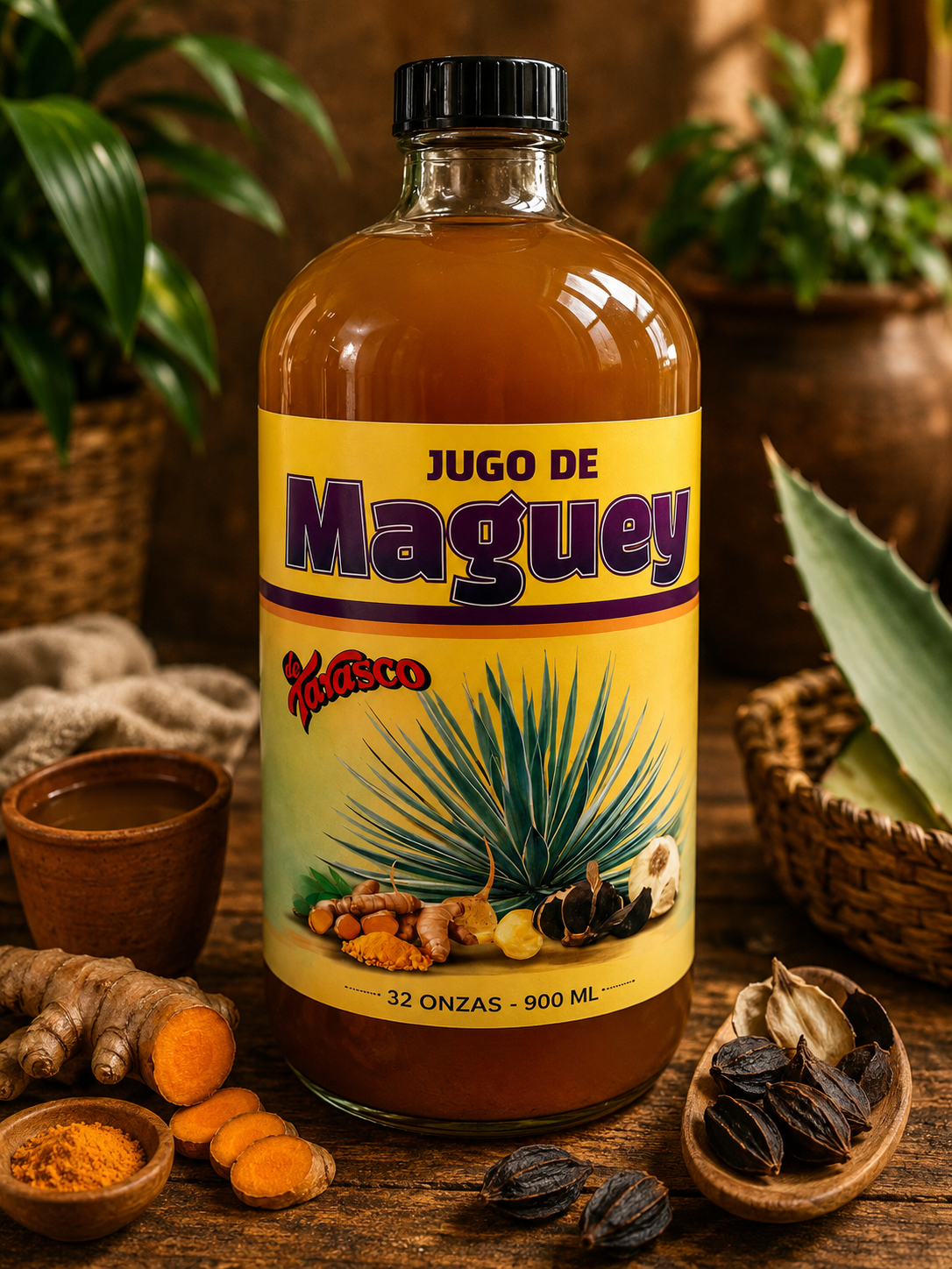 Tonico de Tarascó con Cúrcuma