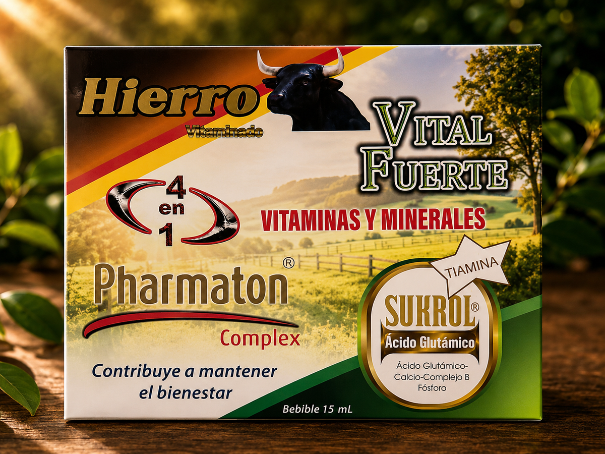 Ampoyeta Hierro Vital Fuerte 4-1