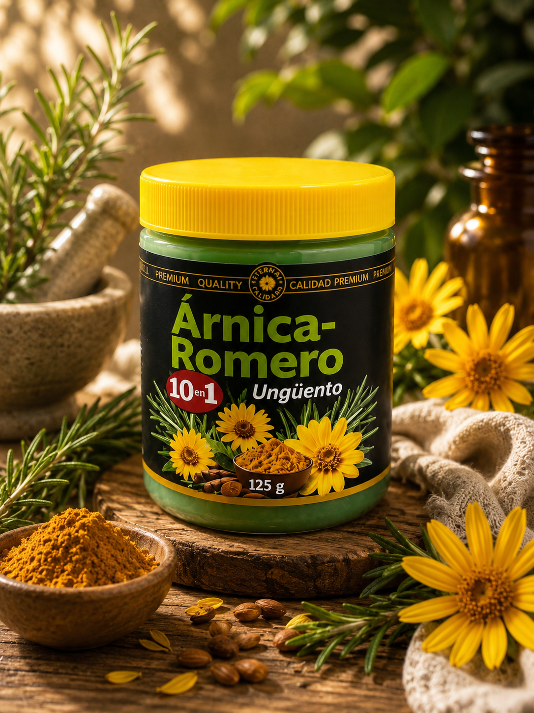 Unguento de Arnica-Romero 10-1